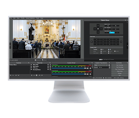 2. Connect AVer Cameras to a Livestream Platform