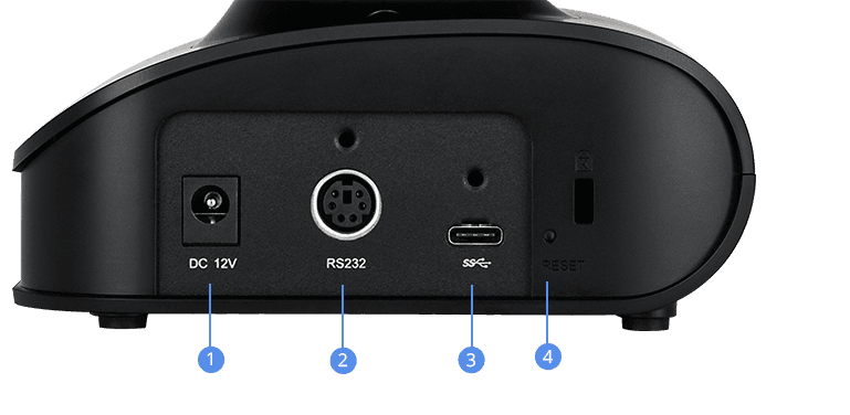 VC540 Camera Back Panel