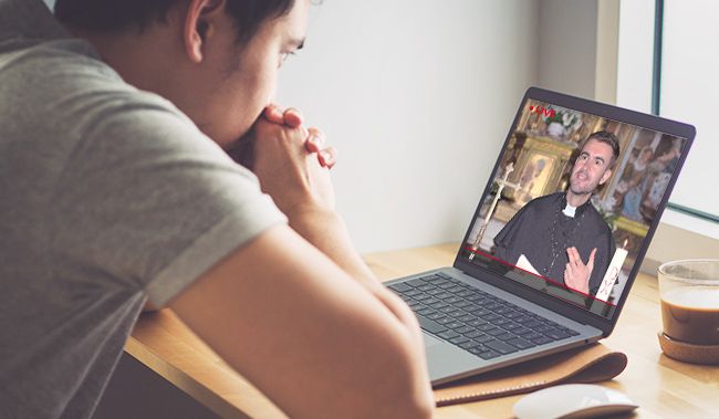 Ceremony Livestreaming: Pastors can deliver sermons by livestreaming, and the audience can participate at the same time no matter where they’re located.