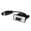 RS-232 DIN 8 to D-Sub 9 Cable
