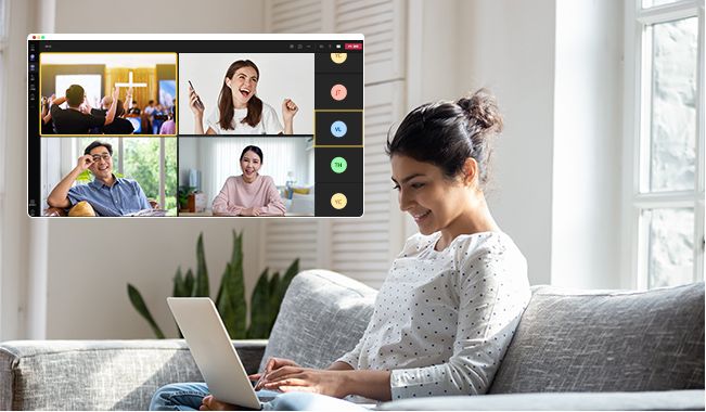 Online Church: Online church allows attendees to interact and share ideas through cloud video conferencing. Experience the support of a church group while reducing physical content by getting together virtually.