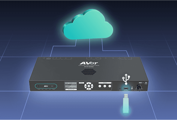Record, Share, Review, and Archive on NAS or USB.